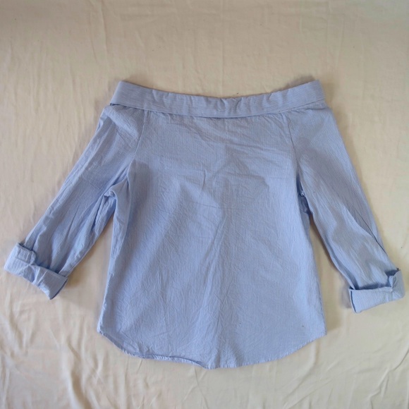 Forever 21 | Off the Shoulder Button Down - Picture 6 of 6